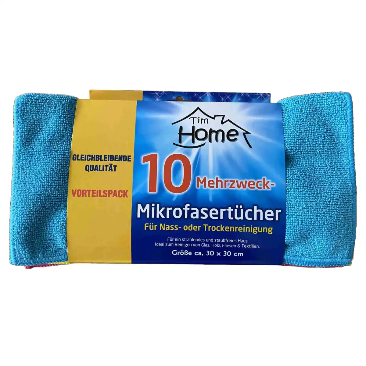 Bild 1 von Mikrofasertuch 30x30cm 260gsm 10er Pack uni
