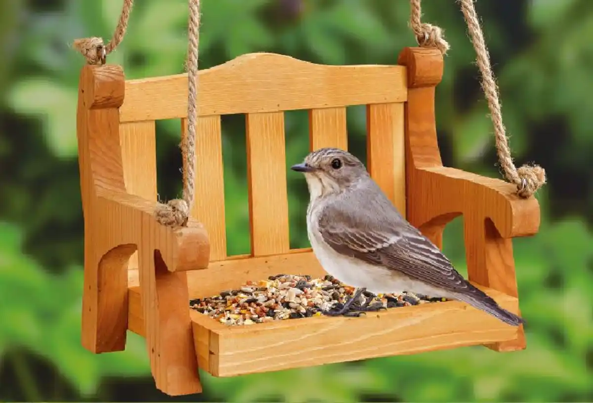 Bild 1 von Vogelfutterstation Schaukel 23.5x16x48cm