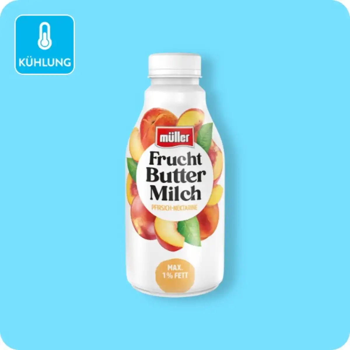 Bild 1 von MÜLLER®  Fruchtbuttermilch, Verschiedene Sorten