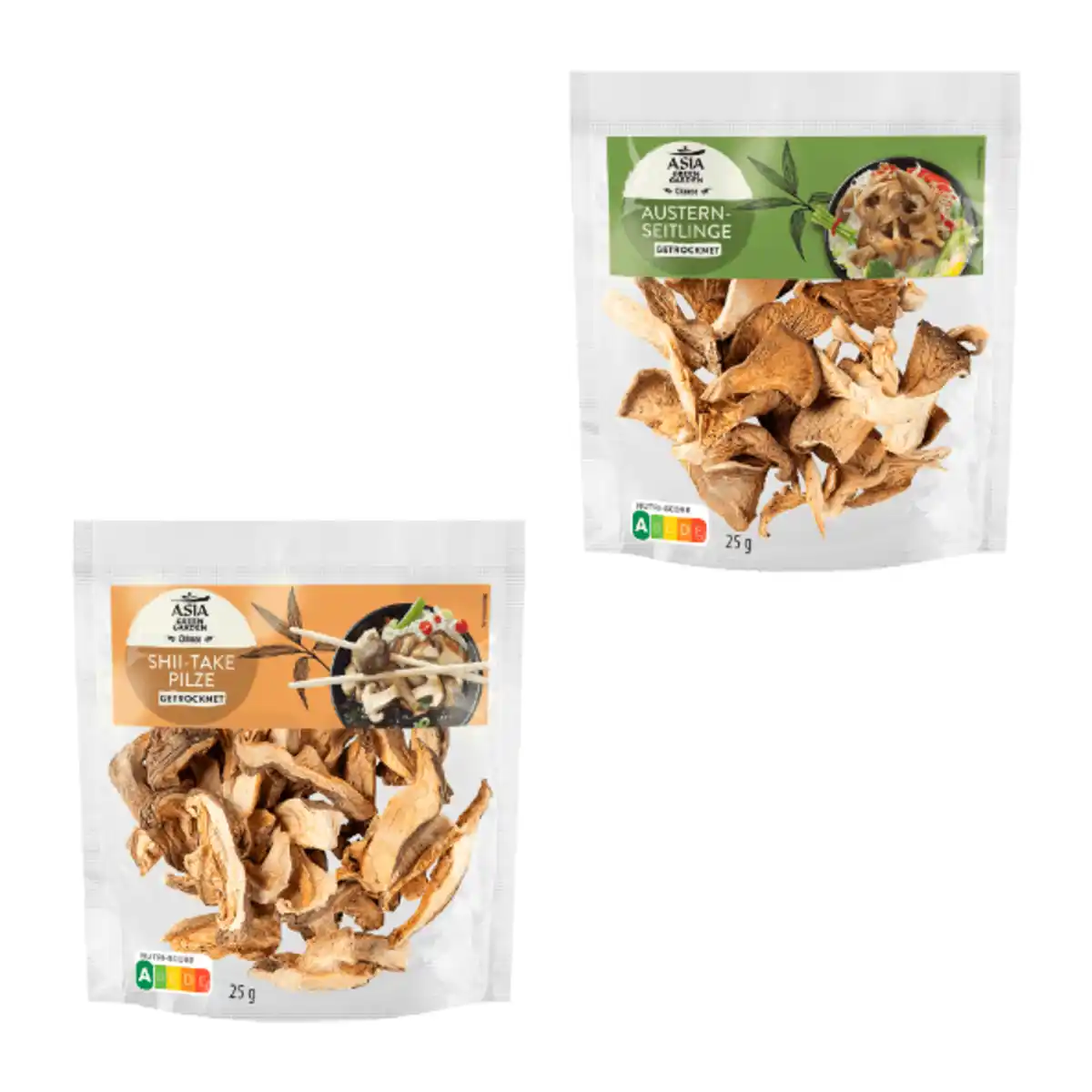 Bild 1 von ASIA GREEN GARDEN Getrocknete Pilze 25g