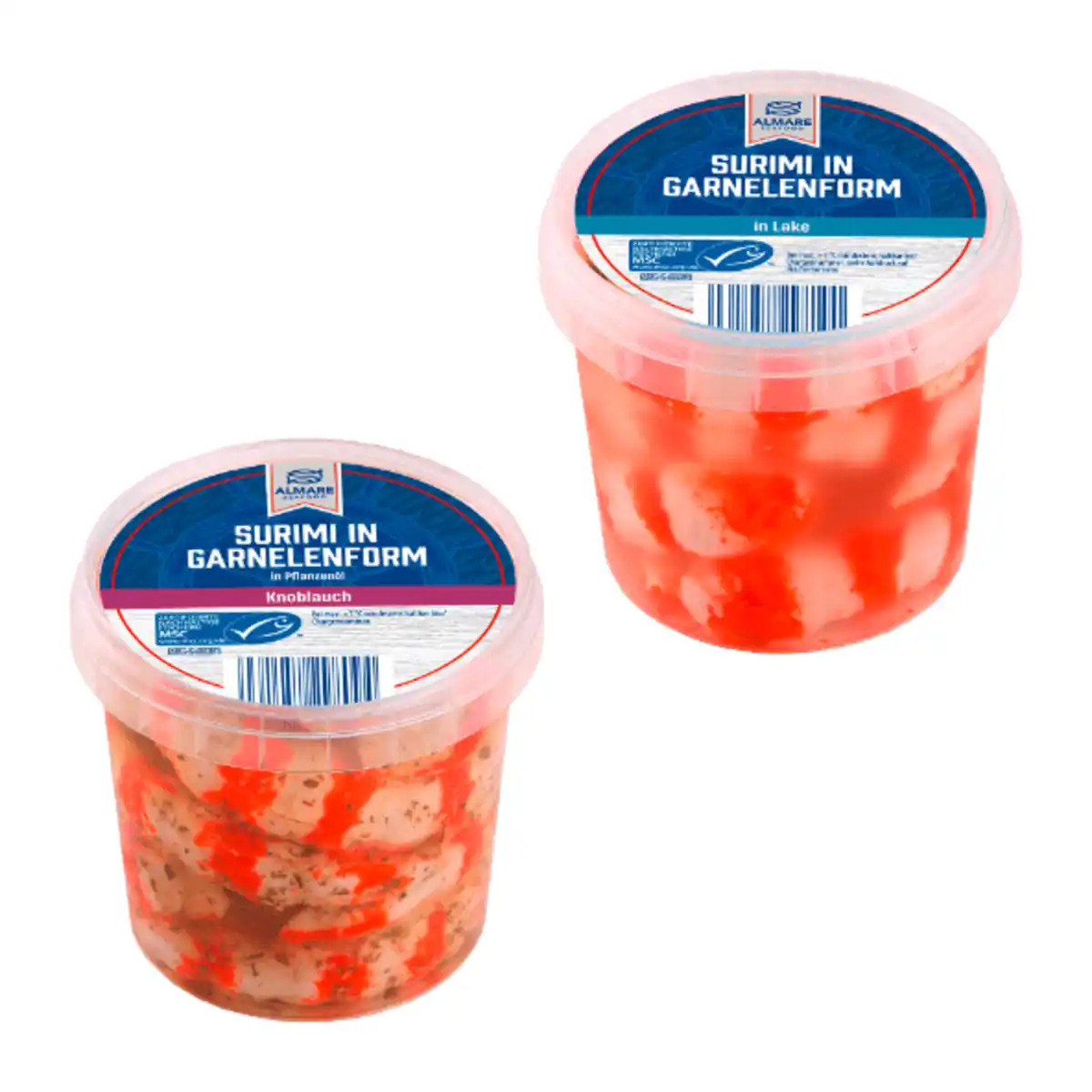Bild 1 von ALMARE Surimi in Garnelenform 320g
