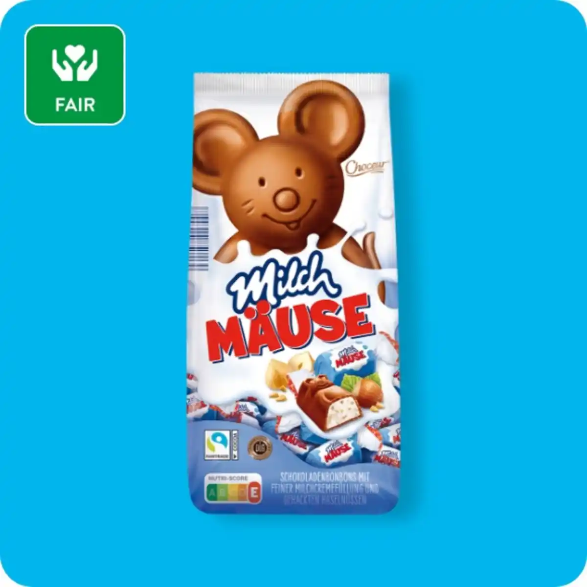 Bild 1 von CHOCEUR Milch-Mäuse, Verschiedene Sorten