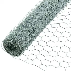 Garten - und Kaninchendraht 10 x 0,6 m Sechseckgeflecht