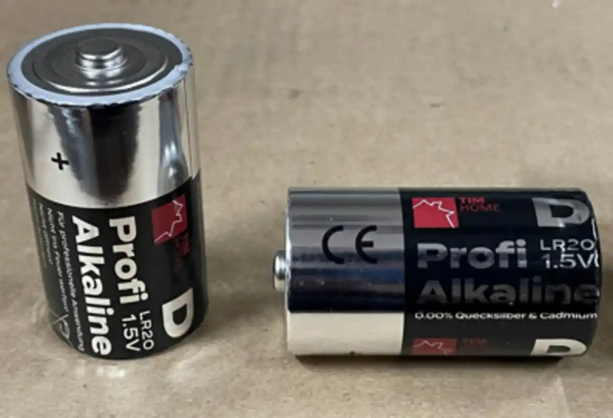 Bild 1 von Tim Home Alkaline Batterien D 2St.10500 mAh