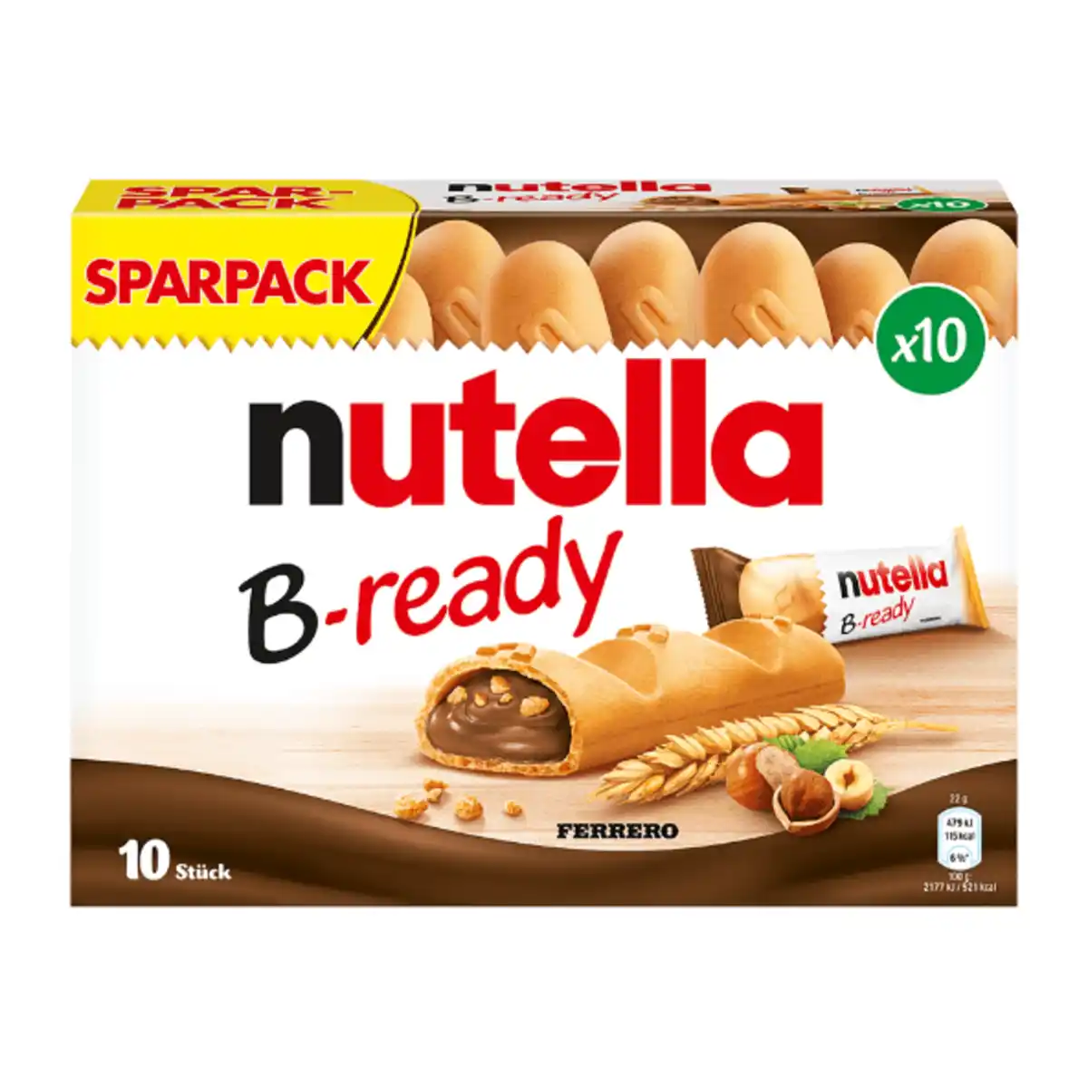 Bild 1 von FERRERO nutella B-ready 220g