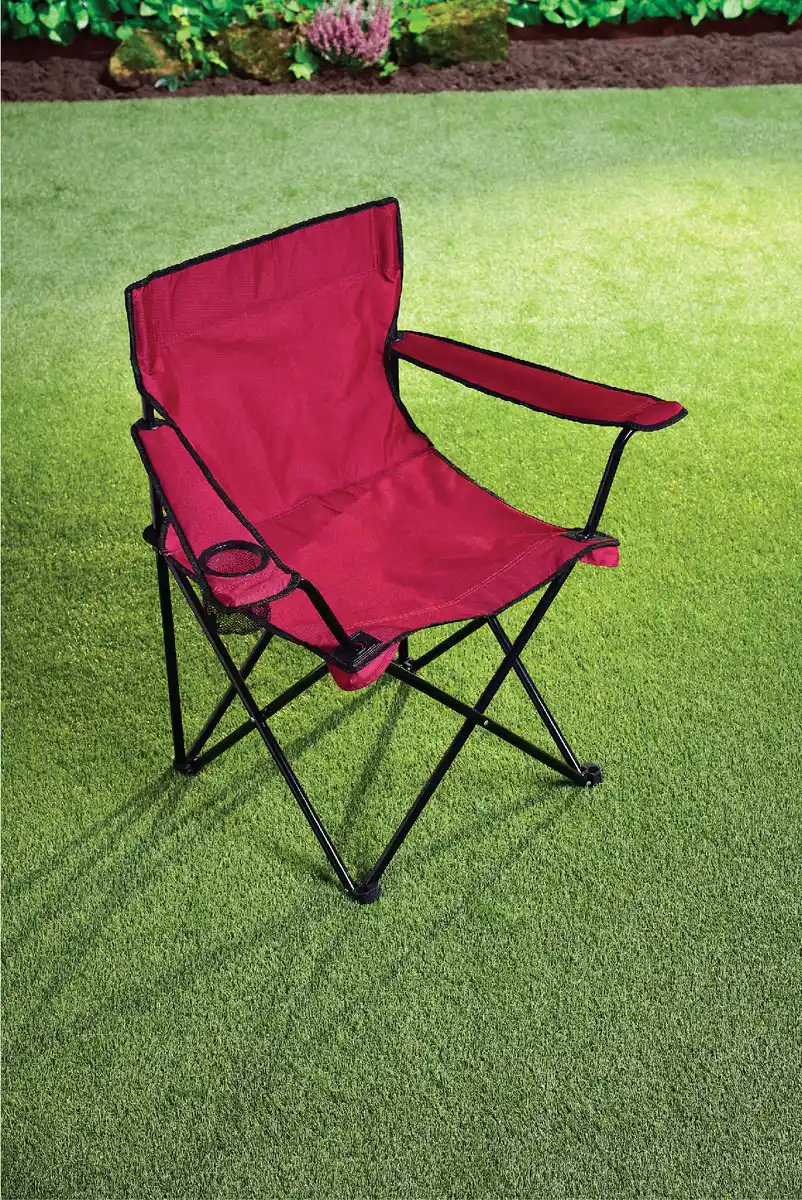 Bild 1 von Anglerstuhl 50x50x80cm Farbe: Rot