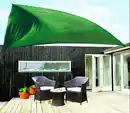 Bild 1 von Sonnensegel Dreieck 3,6x3,6x3,6m sortiert Farbe: grün