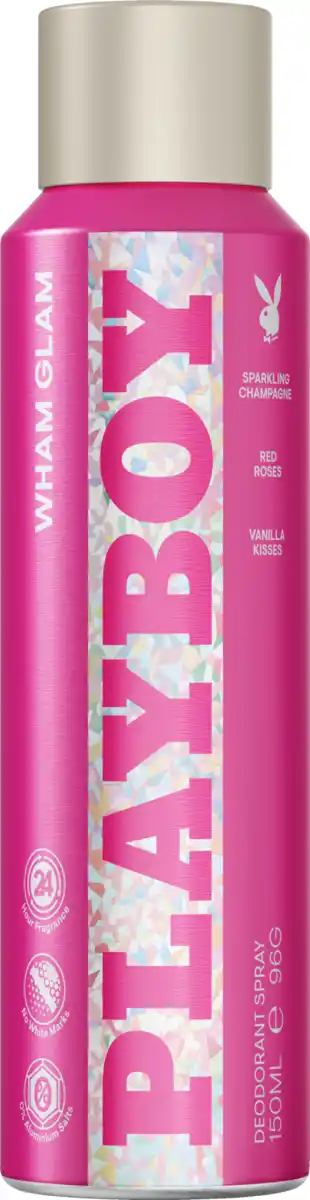 Bild 1 von Playboy Wham Glam Deospray, 150 ml