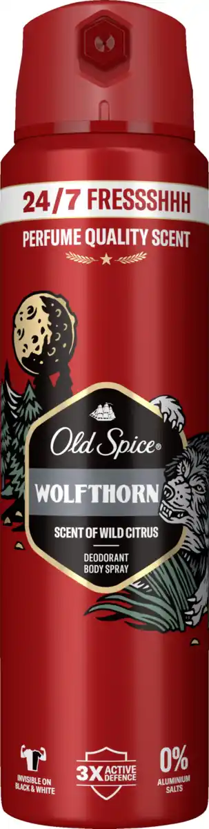 Bild 1 von Old Spice Deospray Wolfthorn, 150 ml