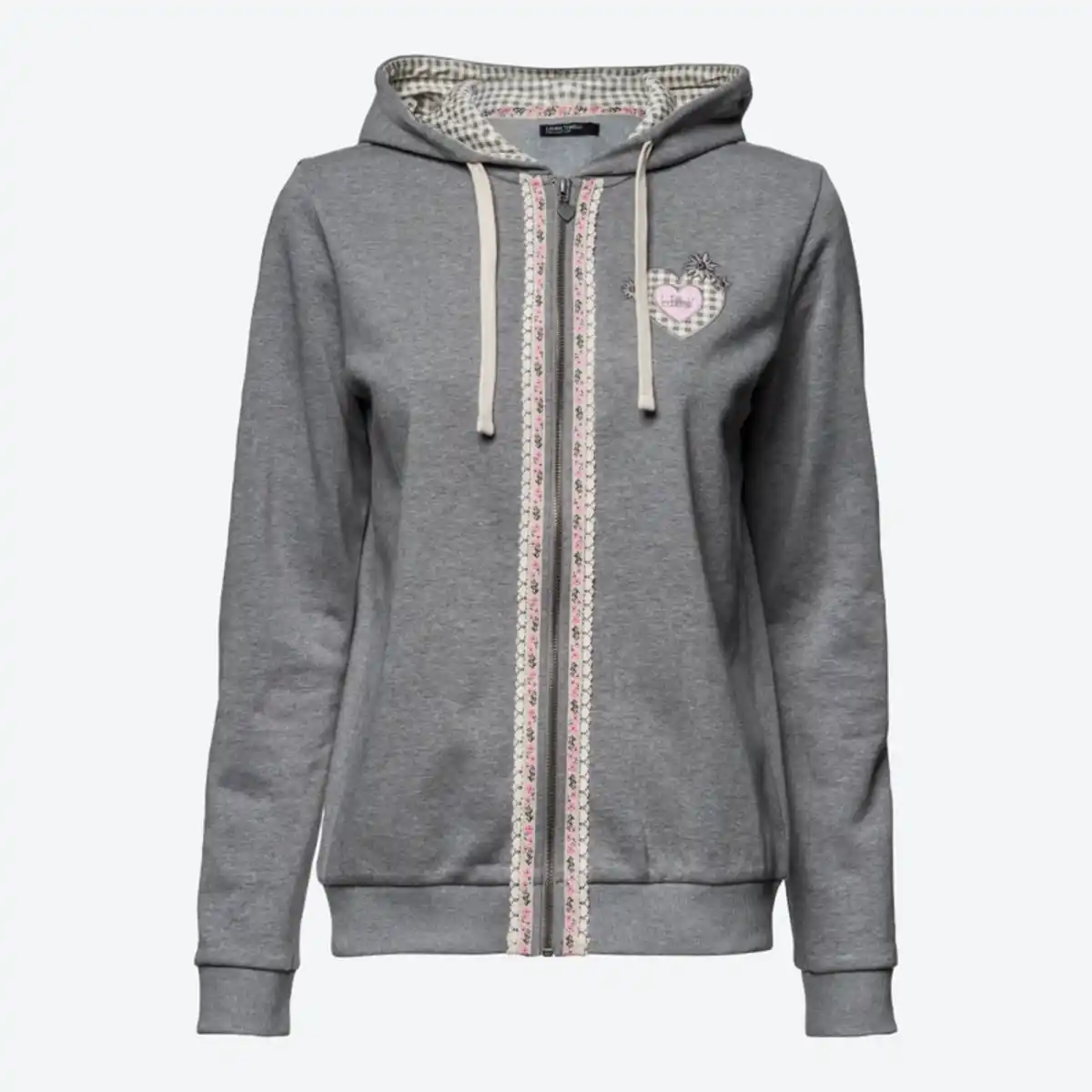 Bild 2 von Damen-Trachten-Sweatjacke mit Kapuze