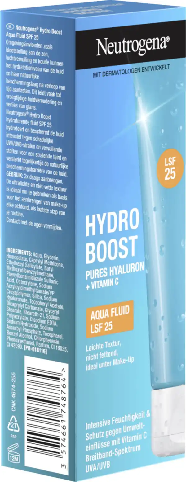 Bild 2 von Neutrogena Hydra Boost Aqua Fluid LSF 25, 50 ml