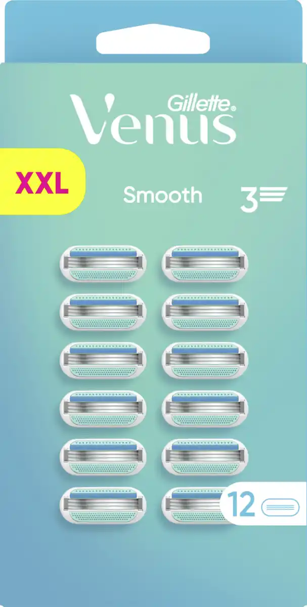 Bild 1 von Gillette Venus Smooth Rasierklingen XXL Vorteilspack
