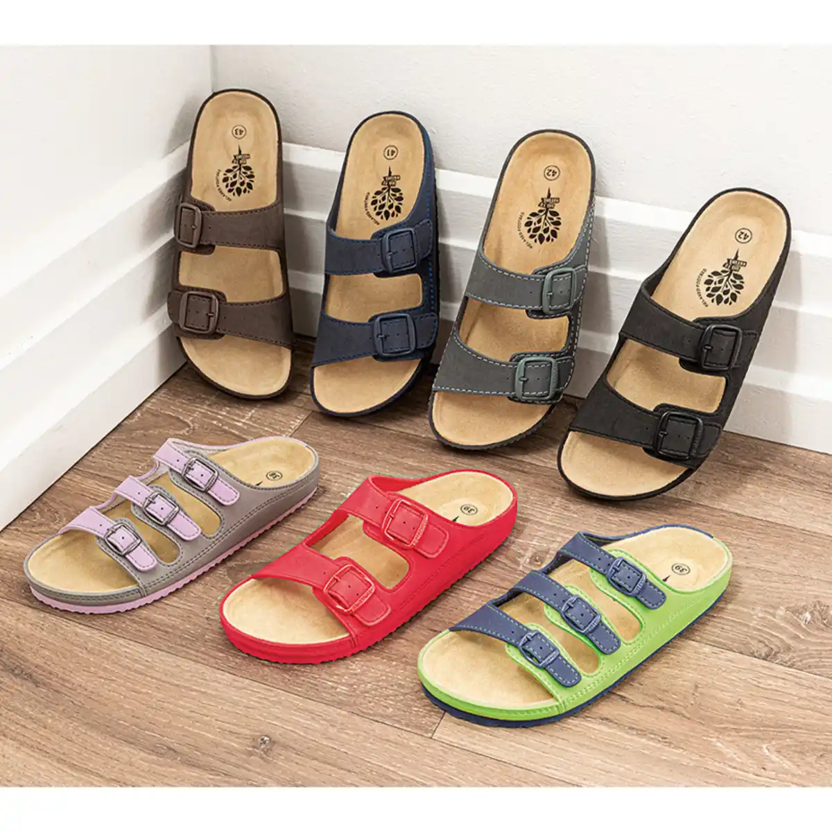 Bild 1 von Bio to Nature Tieffußbett-Pantoletten