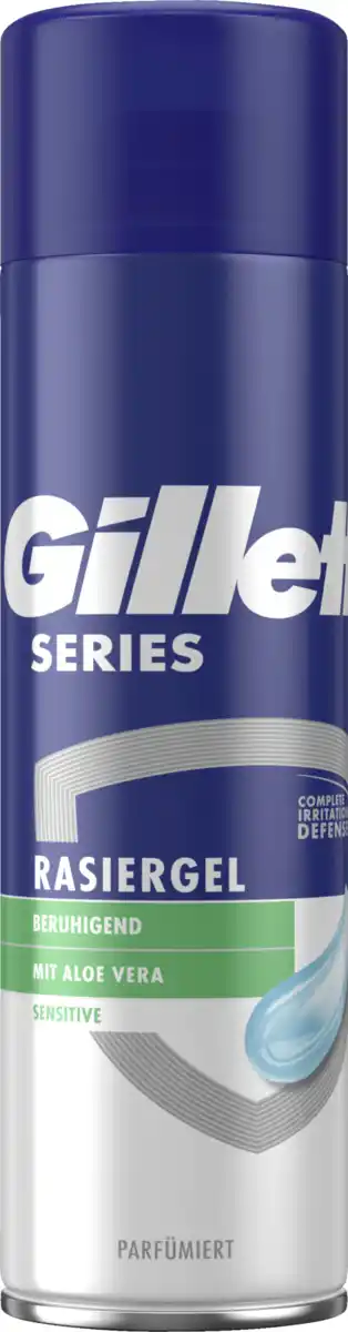 Bild 1 von Gillette Series Rasiergel Sensitive, 200 ml