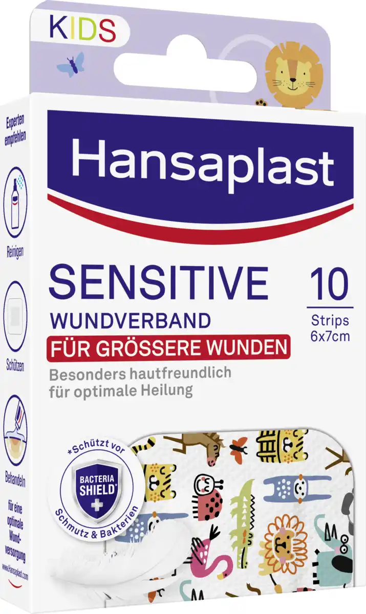 Bild 2 von Hansaplast Kinder Sensitive Wundverband