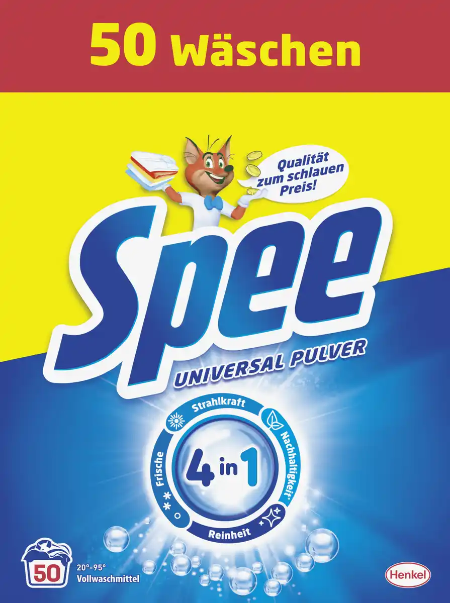 Bild 1 von Spee 4in1 Universalwaschmittel Pulver 50 WL