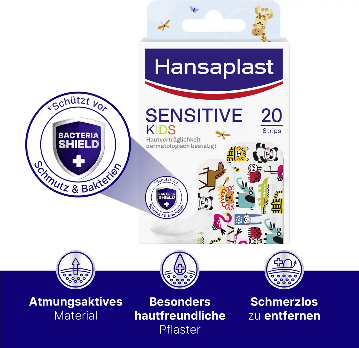 Bild 4 von Hansaplast Sensitive Kids Pflaster