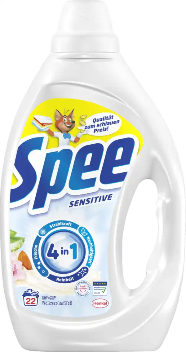 Bild 1 von Spee Sensitive Gel Flüssigwaschmittel 22WL, 22 WL