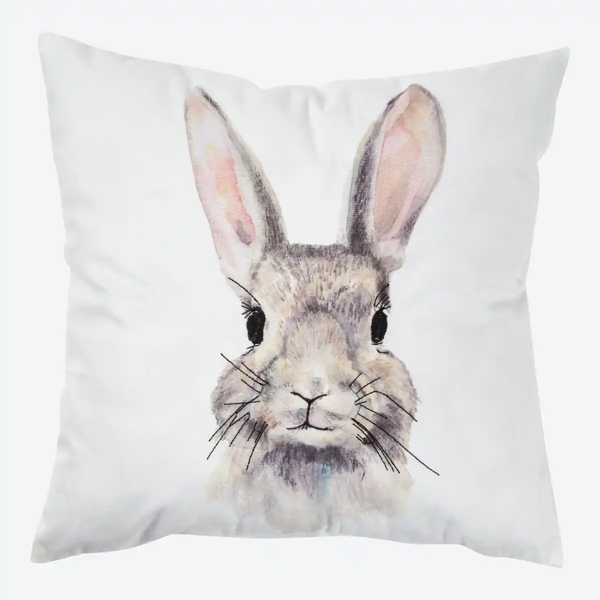 Bild 1 von Kissenhülle mit Hasen-Motiv, ca. 40x40cm