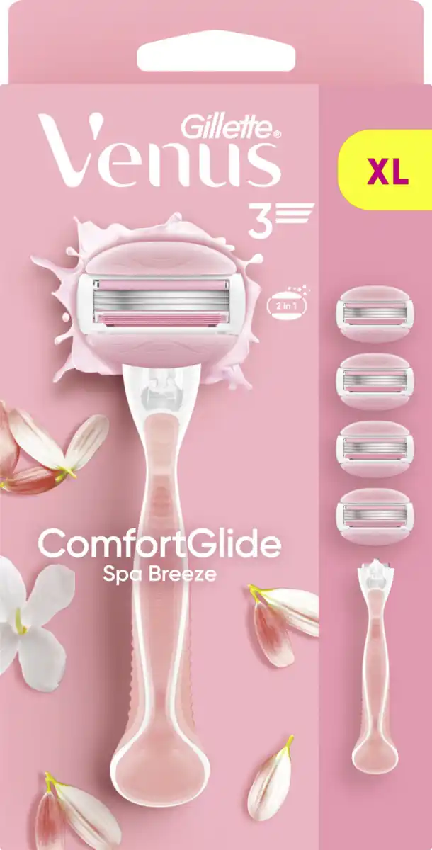 Bild 1 von Gillette Venus Rasierer Comfortglide Spa Breeze mit 4 Klingen