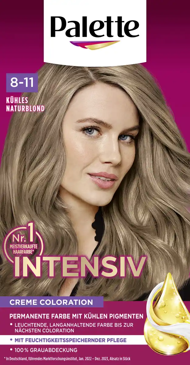 Bild 1 von Poly Palette Intensiv Creme Coloration 8-11 Kühles Naturblond