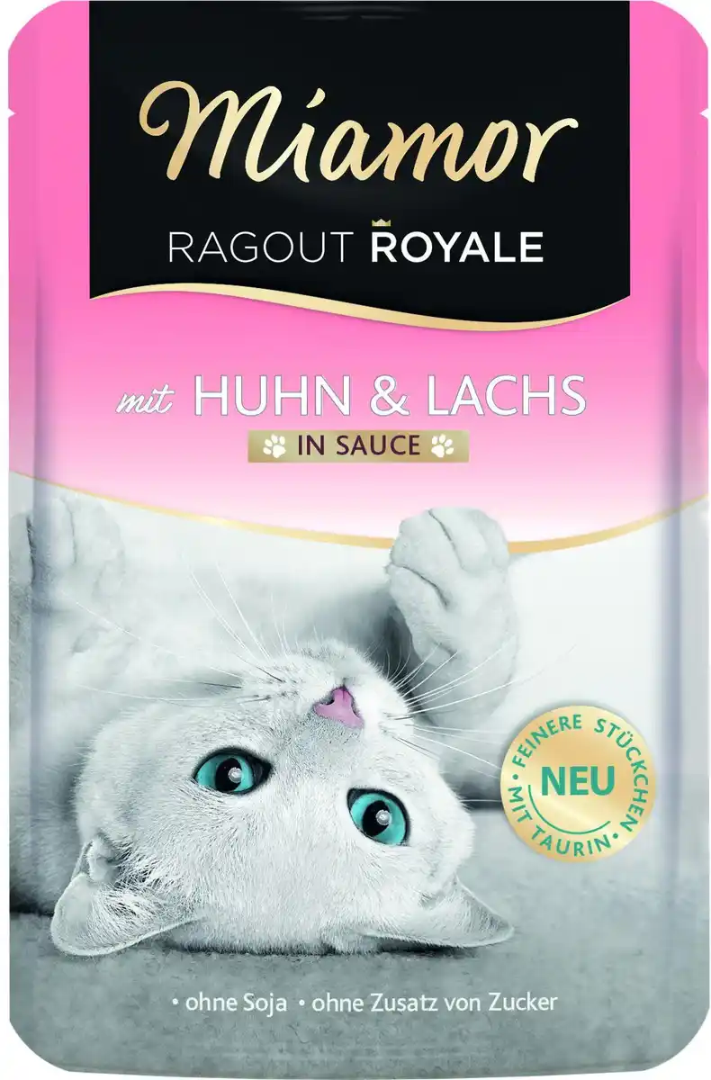 Bild 1 von Miamor Katzennassfutter Ragout Royale mit Huhn&Lachs, 100 g
