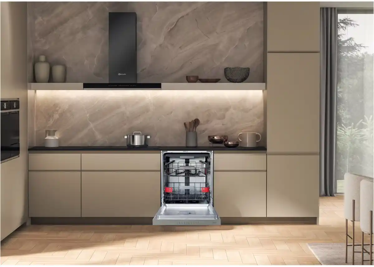 Bild 1 von BKSV1 UAN Teilintegrierter Einbau-Geschirrspüler 60 cm edelstahloptik / A