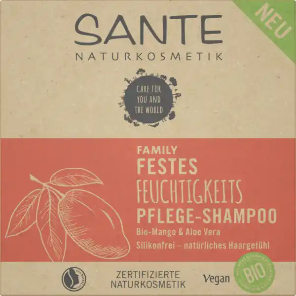 Bild 1 von Sante FAMILY Festes Feuchtigkeits Pflege-Shampoo, 60 g