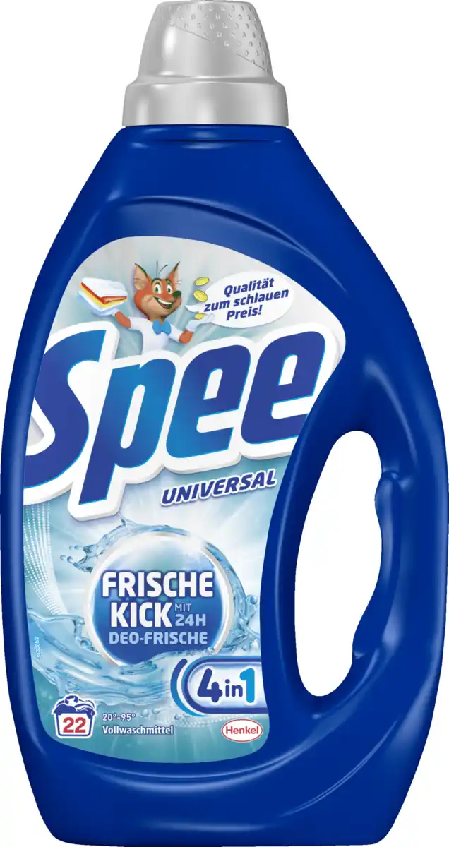 Bild 1 von Spee 4in1 Universalwaschmittel Flüssig Frische-Kick 22 WL