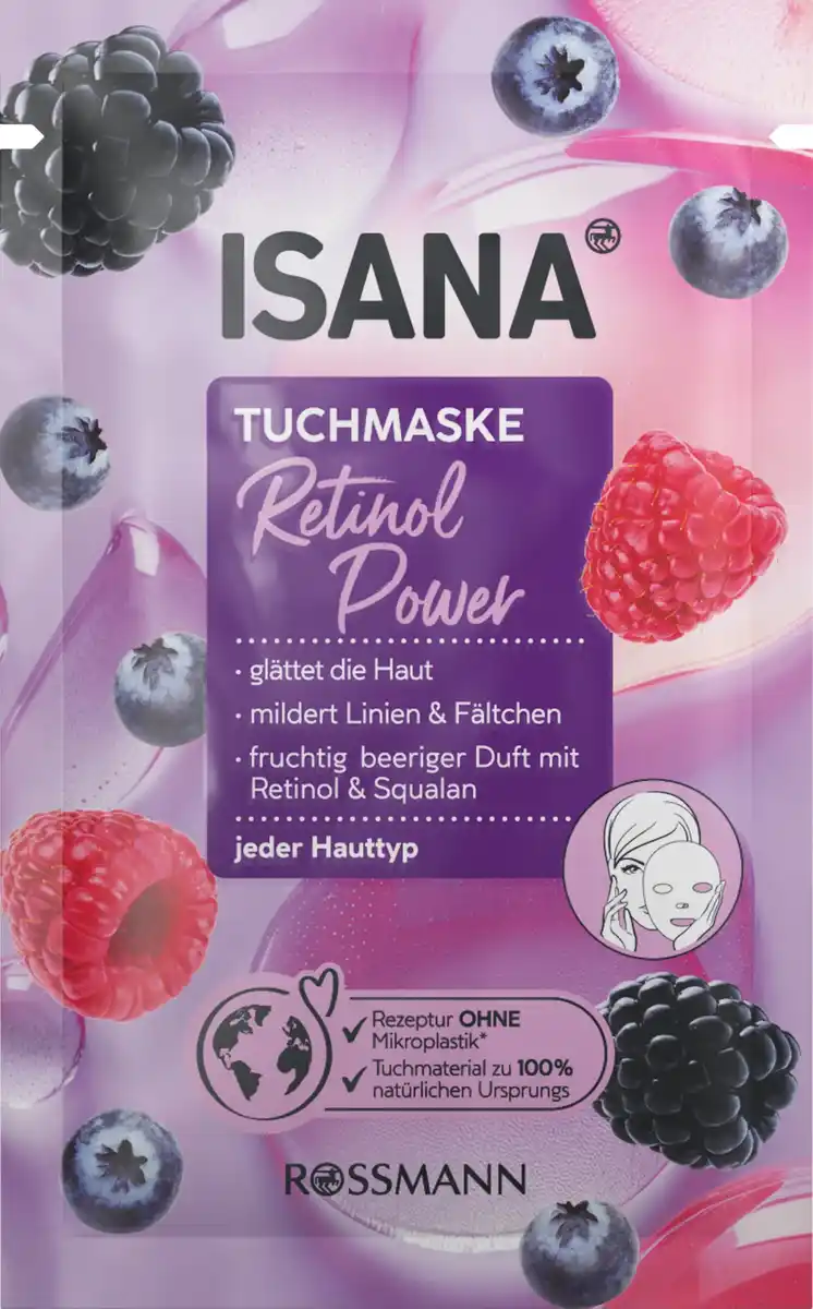 Bild 1 von ISANA Retinol Power Tuchmaske