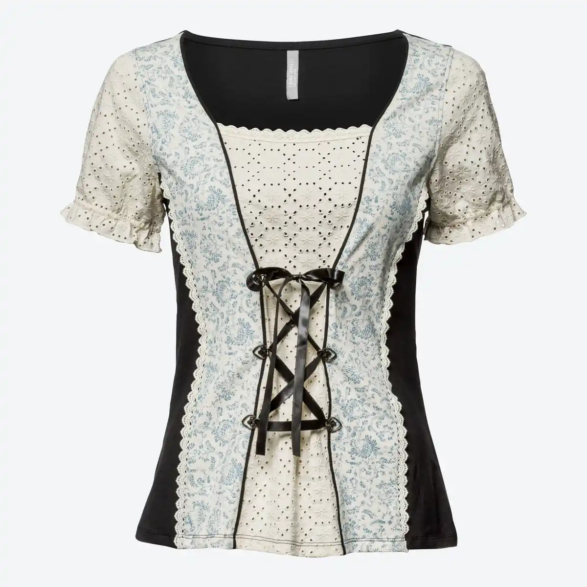 Bild 3 von Damen-Trachten Blusenshirt mit Schürband