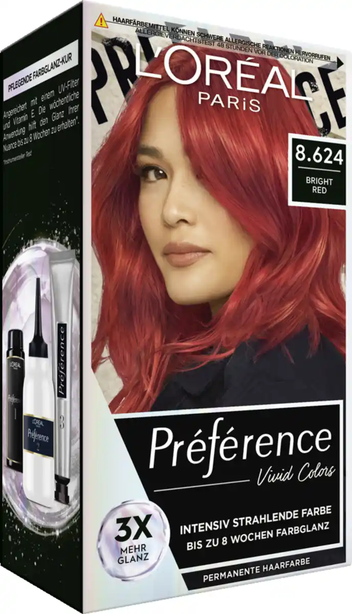 Bild 2 von L’Oréal Paris Préférence Vivid Colors 8.624 Bright Red