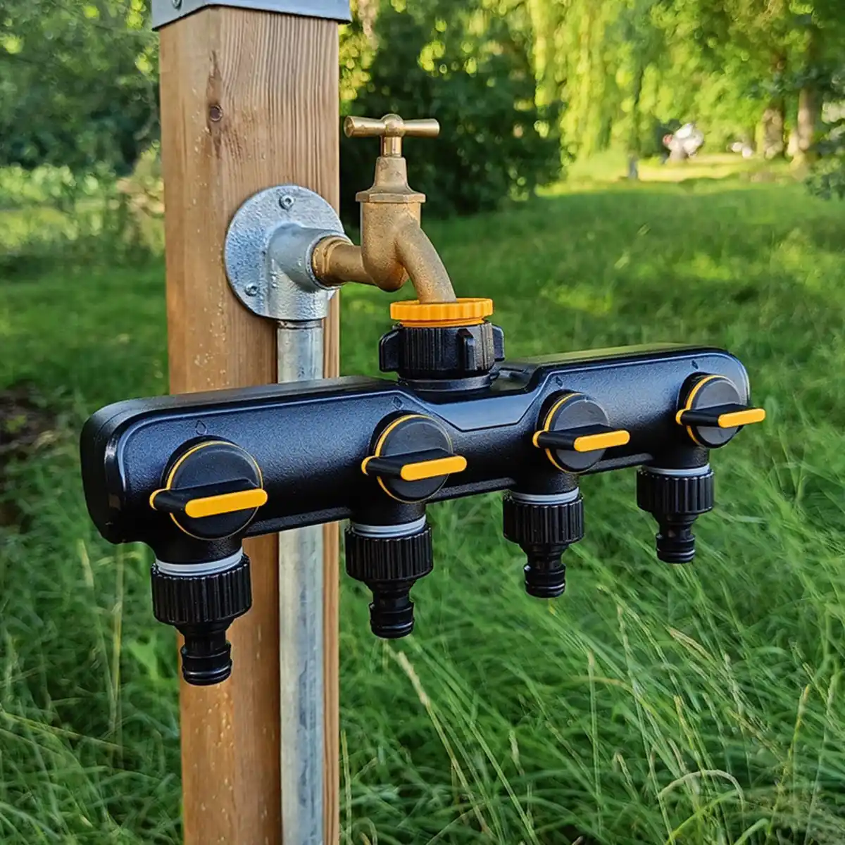 Bild 2 von Powertec Garden Kunststoff-Schlauchanschlüsse