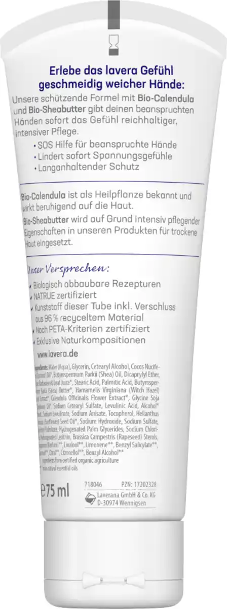 Bild 2 von lavera Repair Handcreme, 75 ml