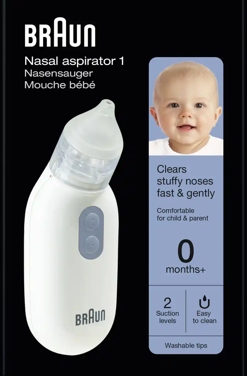 Bild 1 von Braun Nasensauger Baby
