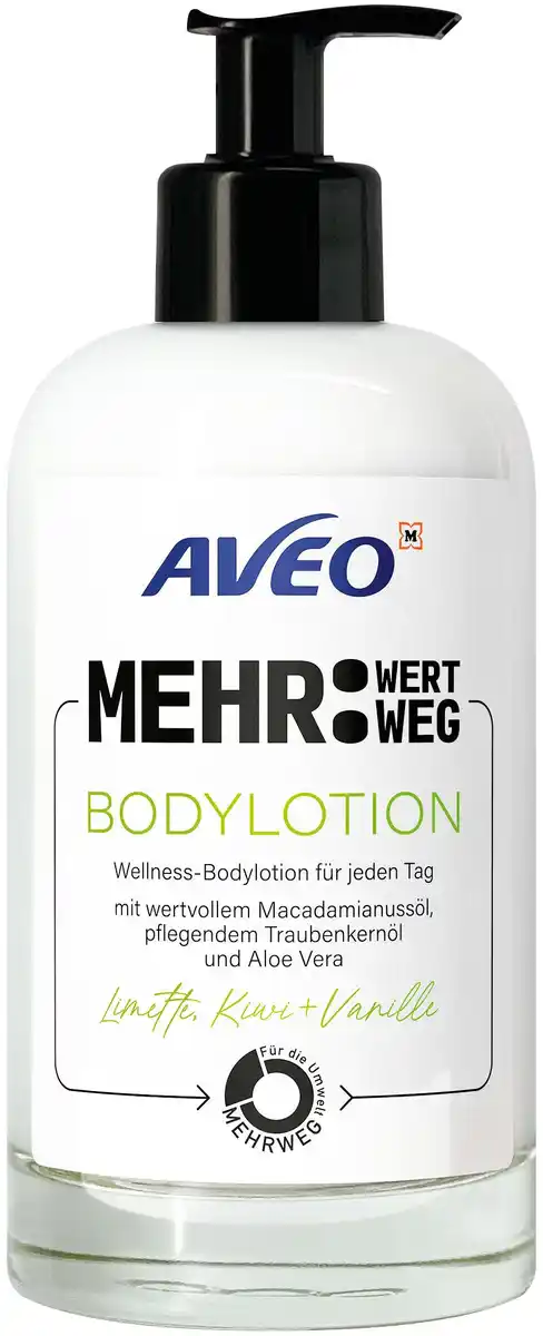 Bild 1 von AVEO Bodylotion Limette, Kiwi + Vanille, 250 ml