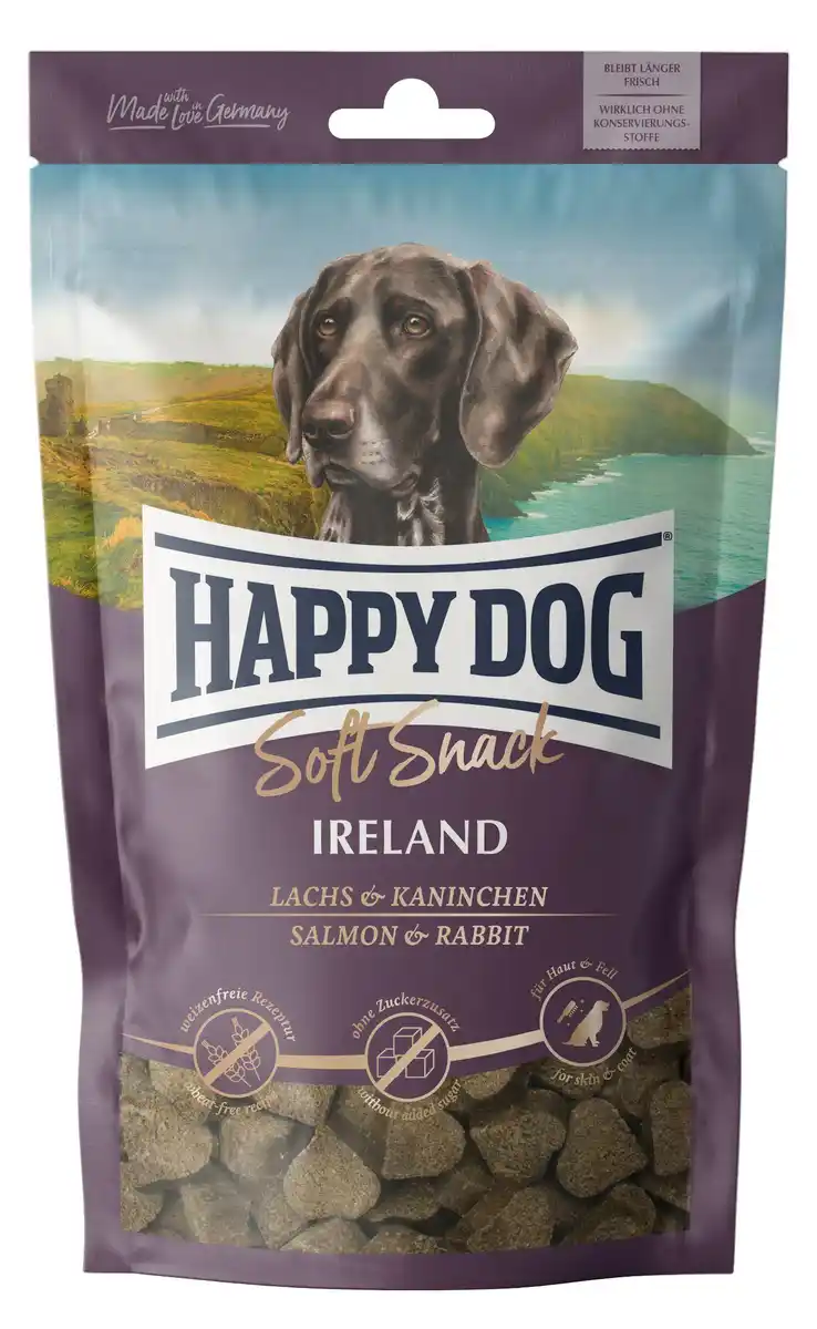 Bild 1 von Happy Dog Hundesnack Soft Ireland, 100 g