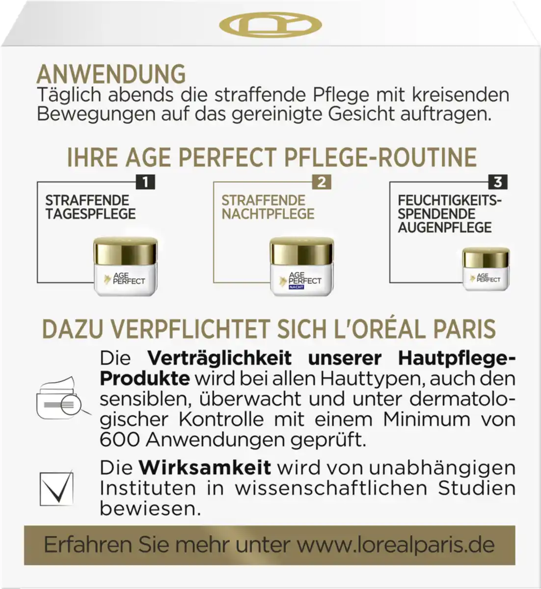 Bild 2 von L’Oréal Paris Age Perfect Pro-Kollagen Experte Nachtcreme, 50 ml