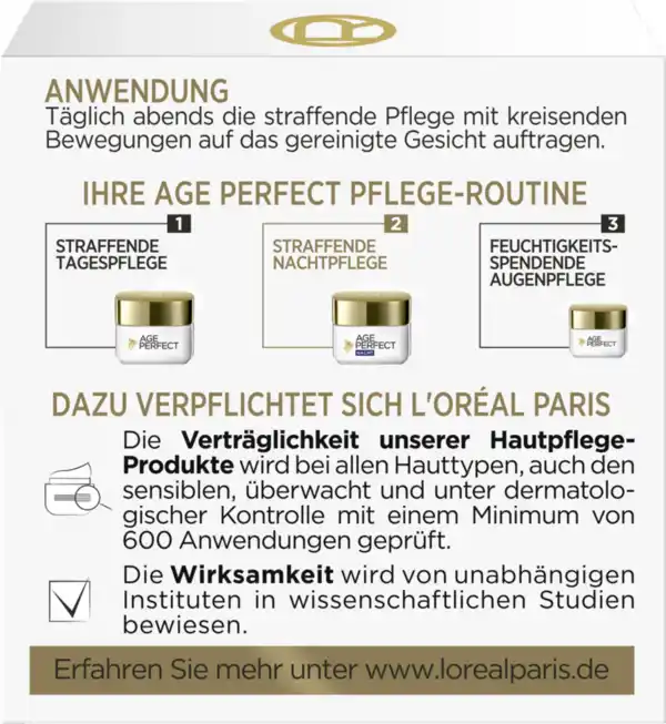 Bild 2 von L’Oréal Paris Age Perfect Pro-Kollagen Experte Nachtcreme, 50 ml