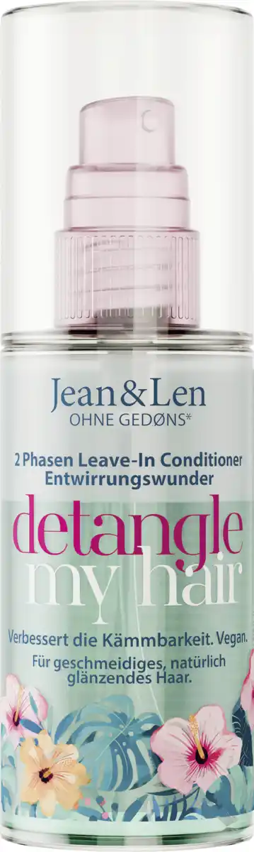 Bild 1 von Jean&Len 2-Phasen Leave-In Conditioner Entwirrungswunder Spray, 100 ml