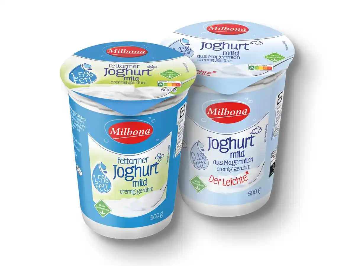 Bild 1 von Milbona Joghurt mild,  500 g