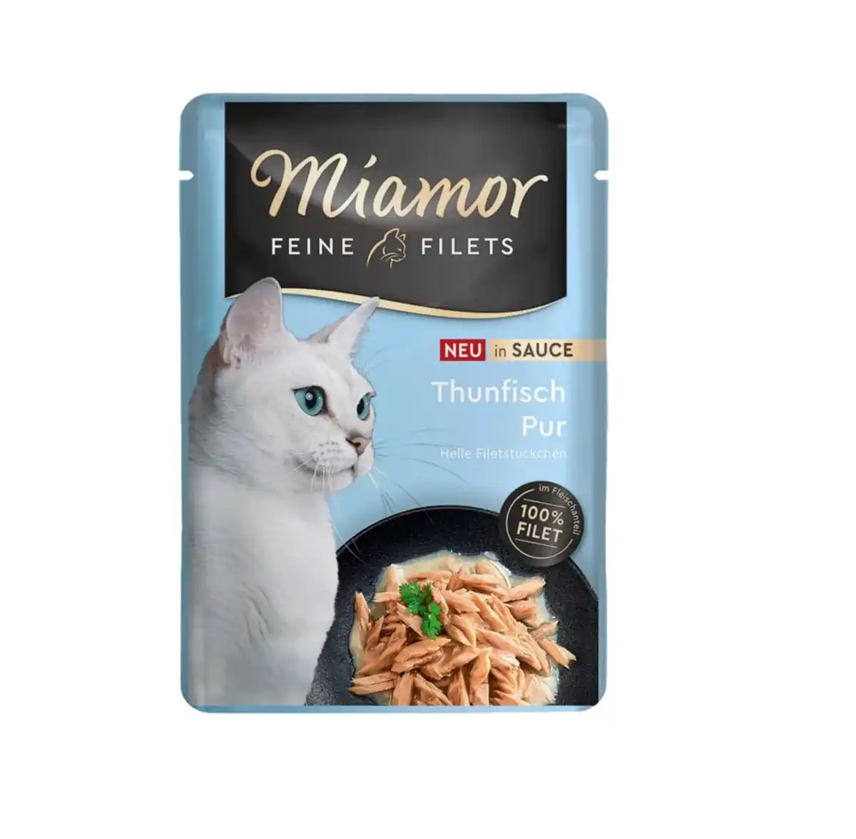 Bild 1 von Miamor Katzennassfutter Feine Filets Thunfisch in Sauce 100 g