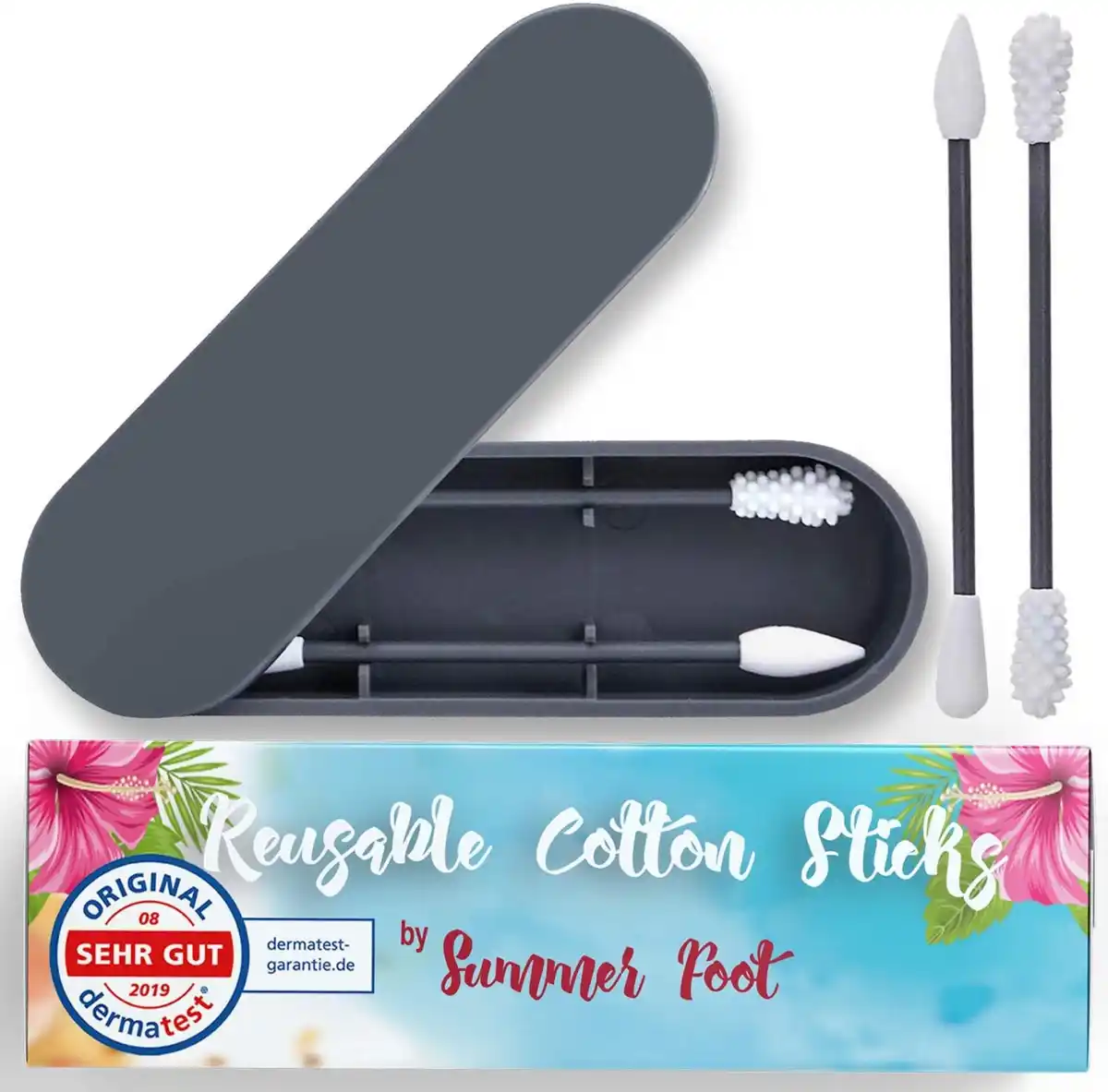 Bild 1 von Summer Foot Silikon Wattestäbchen