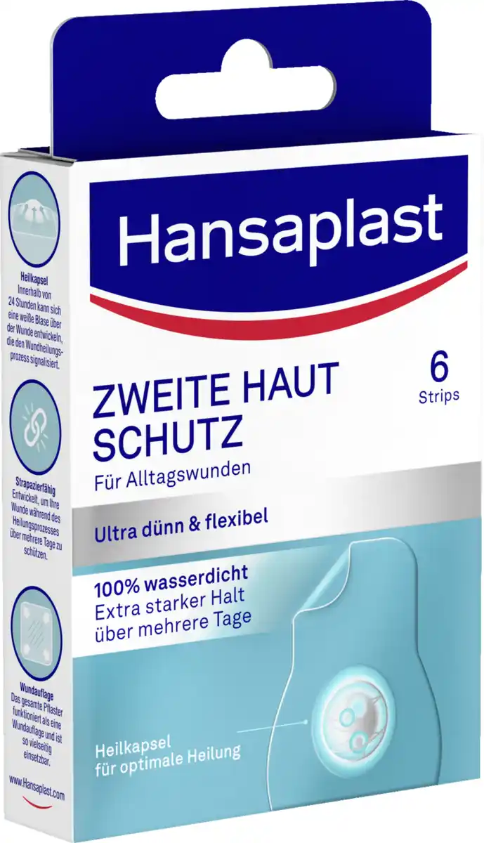 Bild 2 von Hansaplast Zweite Haut Schutz Pflaster