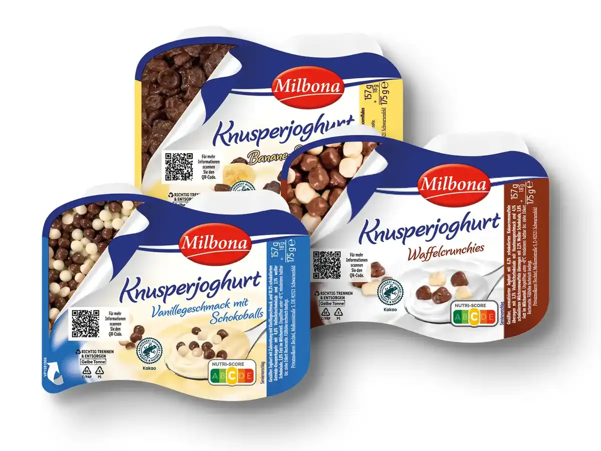 Bild 1 von Milbona Knusperjoghurt,  175 g