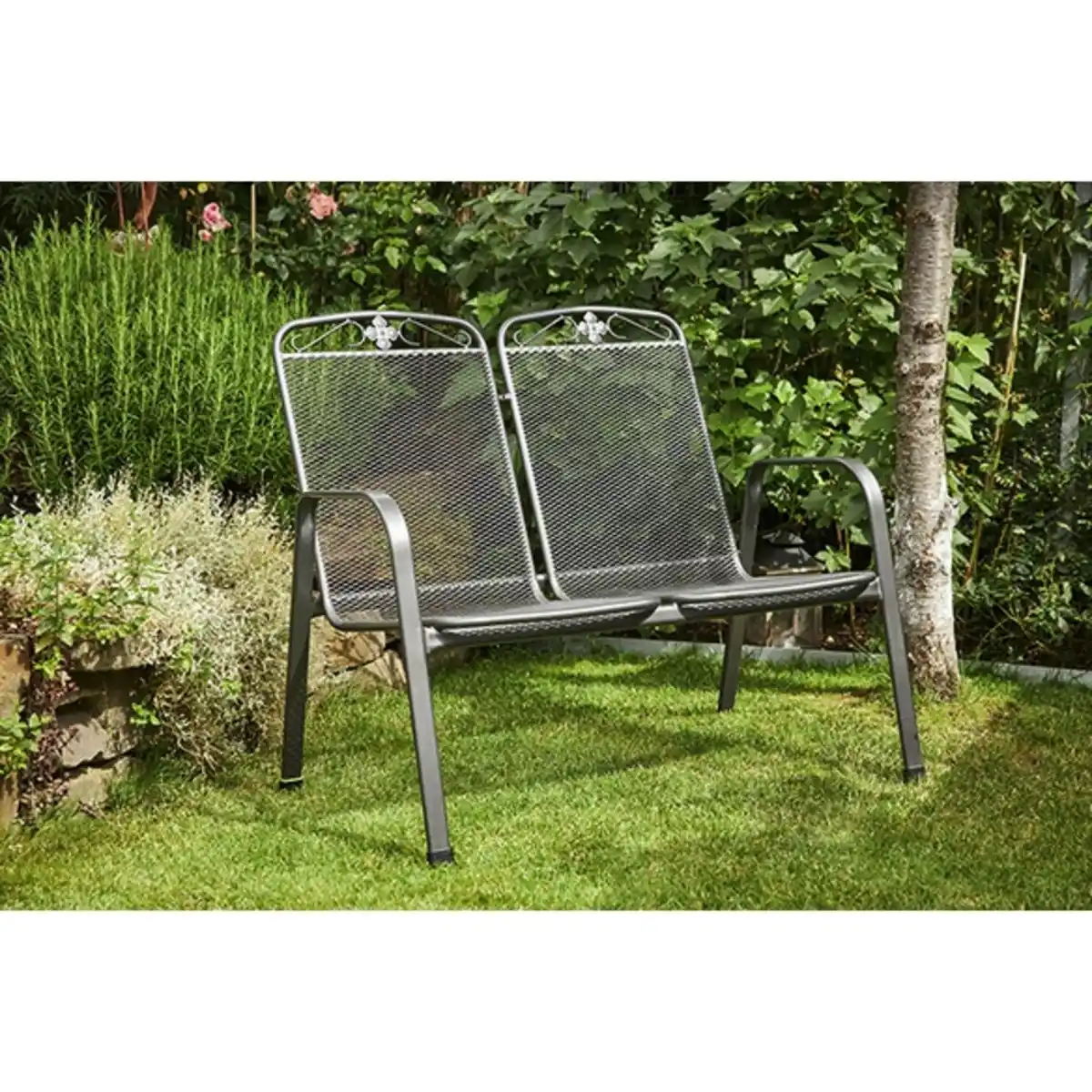 Bild 2 von Bank »Savoy«, 2 Sitzplätze, BxHxT: 107 x 93 x 75 cm