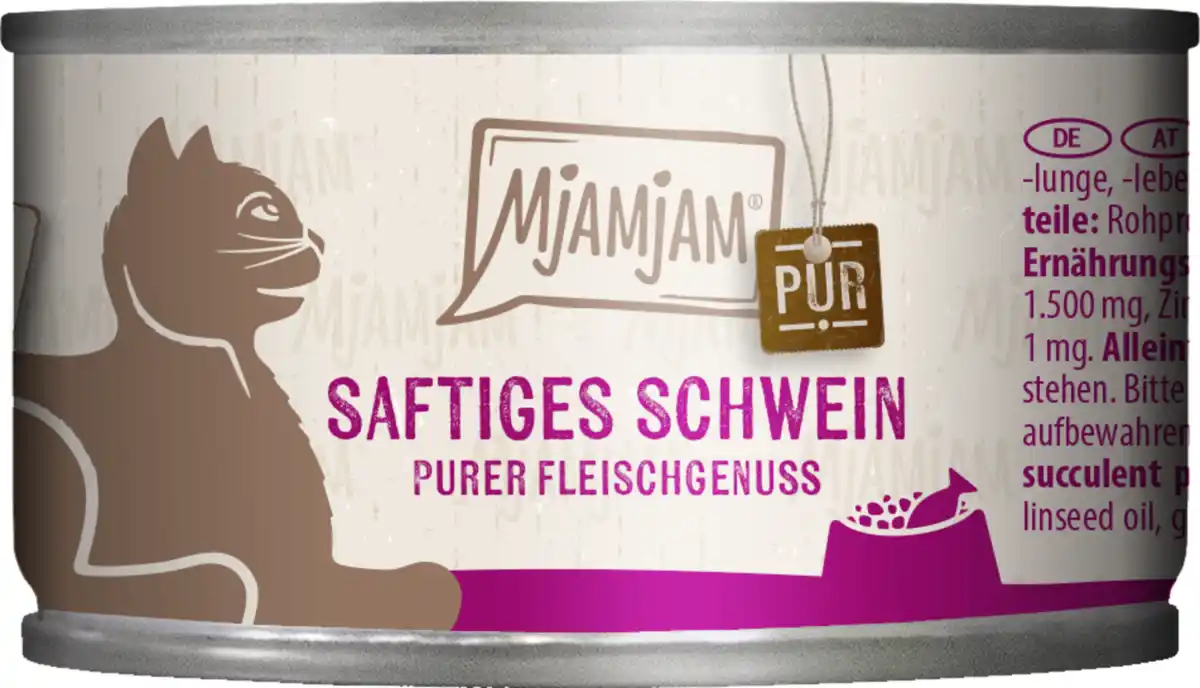 Bild 1 von MjAMjAM Purer Fleischgenuss saftiges Schwein pur, 100 g