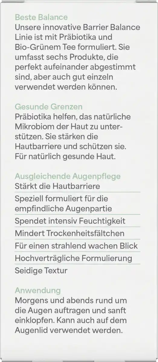 Bild 3 von lavera Barrier Balance Augenpflege, 15 ml