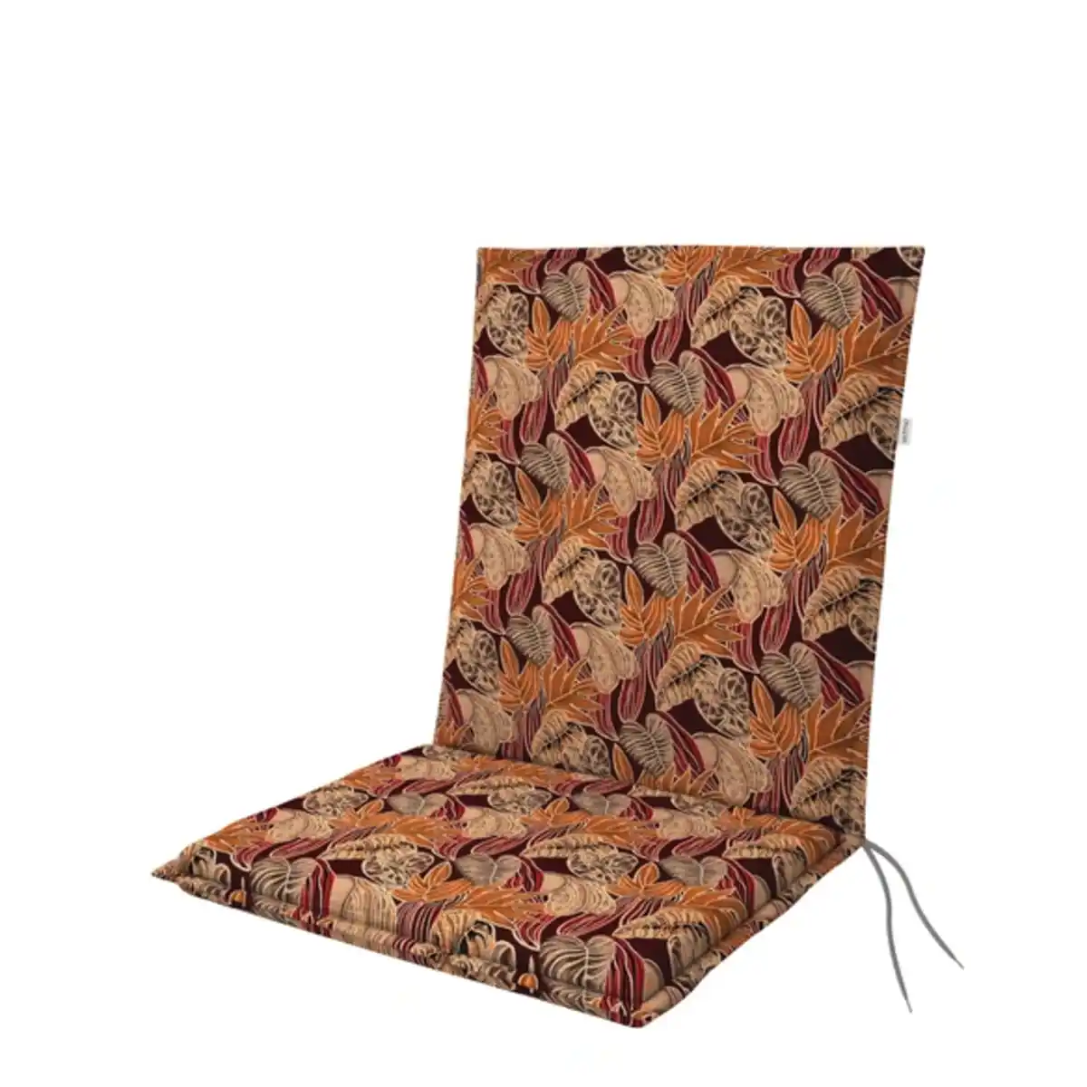 Bild 1 von Sitzauflage »Living«, BxLxS: 48 x 100 x 6 cm, aus 55 % Polyester, 45 % Baumwolle, braun/orange