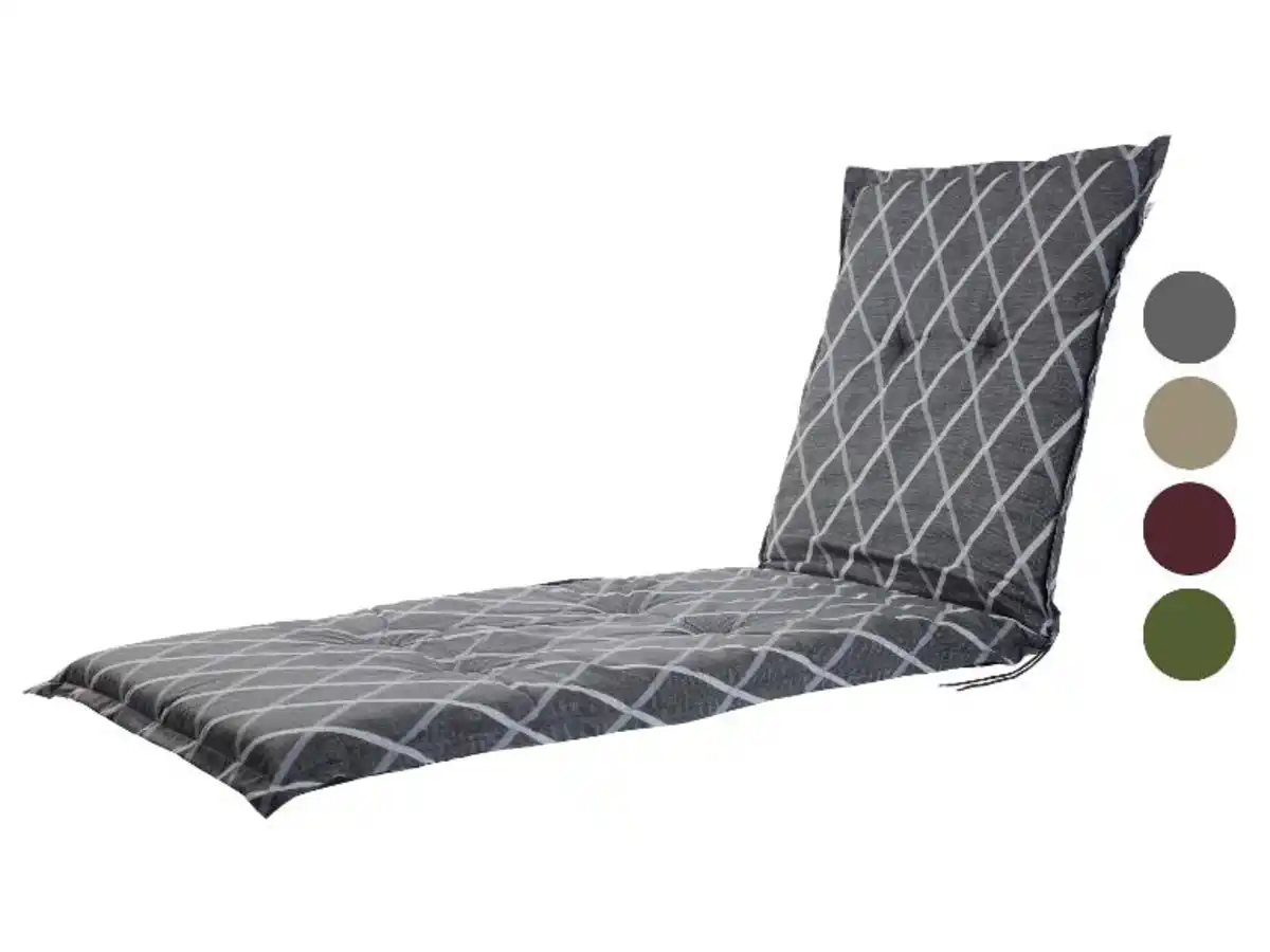 Bild 1 von LIVARNO home Sonnenliegen-Polsterauflage »Valencia / Miami«, mit komfortabler 8-cm-Polsterung